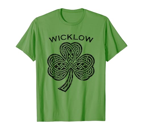 Wicklow Ireland Irish Shamrock Erie Present Camiseta