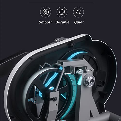Image of Foldable Smart Elliptical Machine Vertical Indoor Silent Magnetic Control Exercise Bike Home