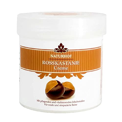 Crema castaño de indias 250ml, formula mejorada | Crema circulación piernas cansadas | Crema para hemorroides | Especial para evitar varices y arañas en las piernas | Calidad Alemana.