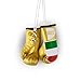 MINI GLOVES GUANTINI GADGET PUGILATO GREEN HILL PORTACHIAVI BOXE ITALIA GUANTI GUANTONI (oro)