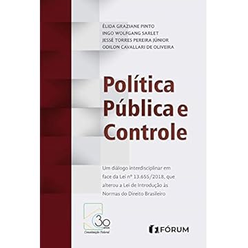 Capa do livro Política pública e controle - um diálogo interdisciplinar em face da lei n 13.655/2018