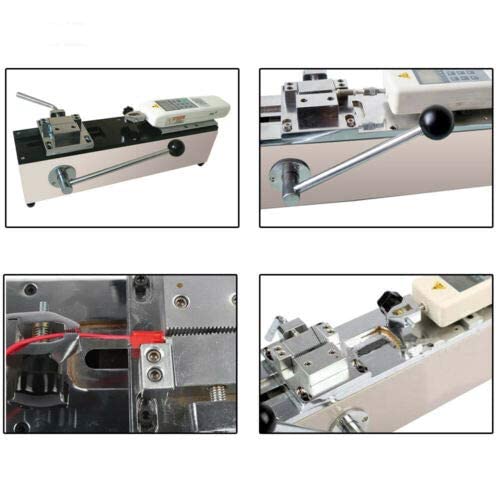 Miniatura 3 de Medidor de fuerza digital HP-500 1000N Push Pull Force Meter Tester 10V Tensile manual HPH Pull Gauge Wbanco de prueba (1% precisión)