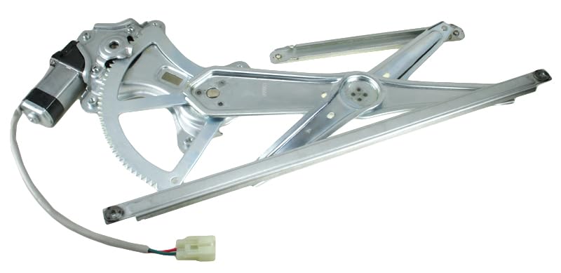 Image of TRQ Front Right Power Window Regulator & Motor Assembly Passenger Side Compatible with 2003-2008 Toyota Corolla