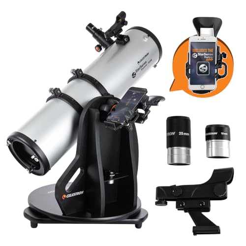 Celestron 22482 StarSense Explorer 150mm Tabletop Dobsonian Smartphone App-Enabled Telescope Works...