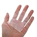 FOMIYES 50Pcs Tongue Protective Sleeves for Medicine Clear Tongue Covers for Oral Care Compact Transparent Tongue Sleeves for Herbal and Medication Use