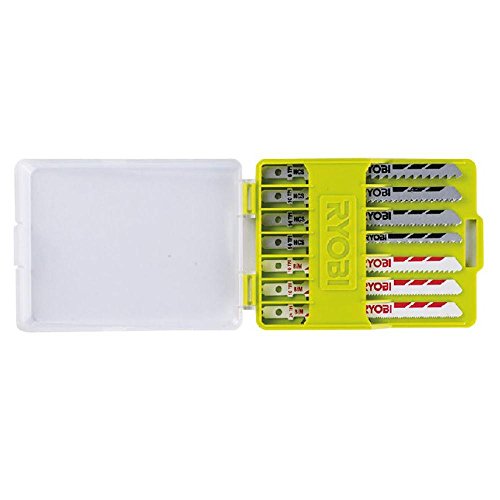 Ryobi RAK10JSB Jigsaw Blade Set (10 Piece), gray, 11,4 x 19,3 x 2,2 cm - Image 2