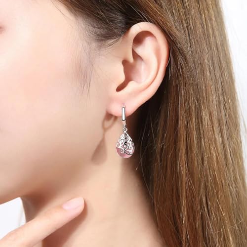 Boucles d'oreilles Dropwise Hollow légères anti-douleur pour lobes sensibles mariage