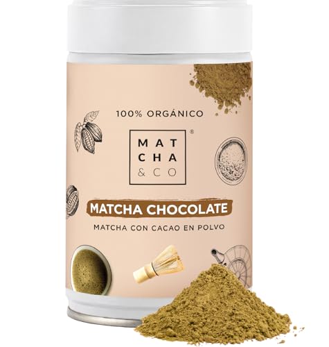 Matcha & CO Té Matcha Chocolate 80g Orgánico