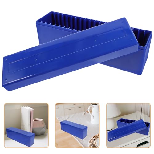 Caja de plástico delicada y resistente para monedas de colección 6