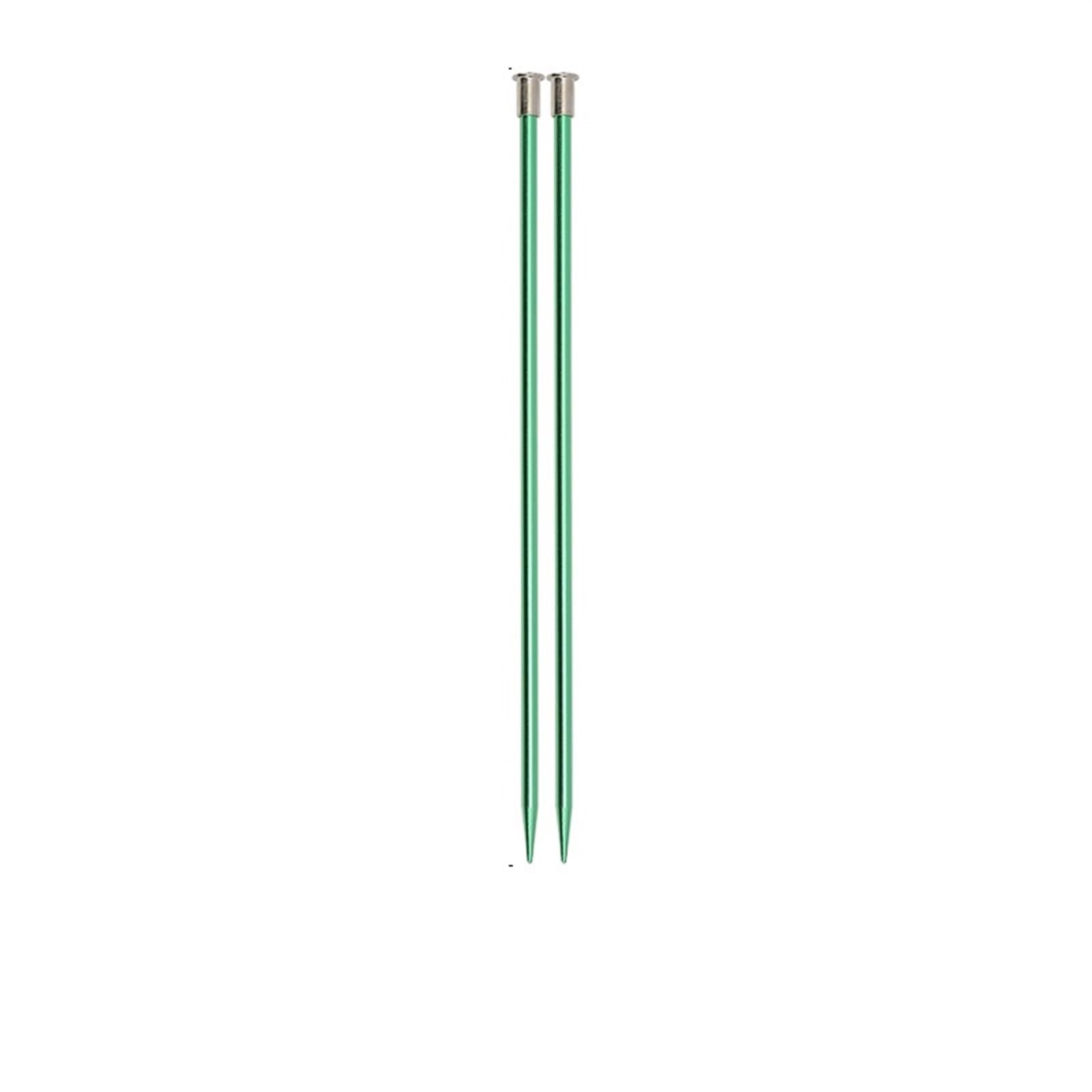 Knitting Needles 3-10mm Aluminum Straight Knitting Needles Single Pointed Crochet Hook Sweater Weave Knitted Pins Craft 25cm(5.5MM)