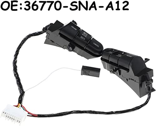 Interrupteur de commande audio au volant 36770SNAA12 pour régulateur de vitesse