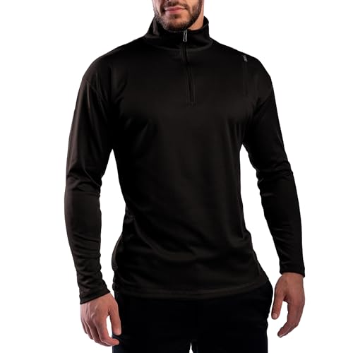 SCOTTeVEST Qzip Performance Pullover for Men - 3 Hidden Pockets