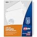 Avery(R) Worksaver(R) Extra-Wide™ Insertable Tab Recycled Dividers, 5-Tab, Clear