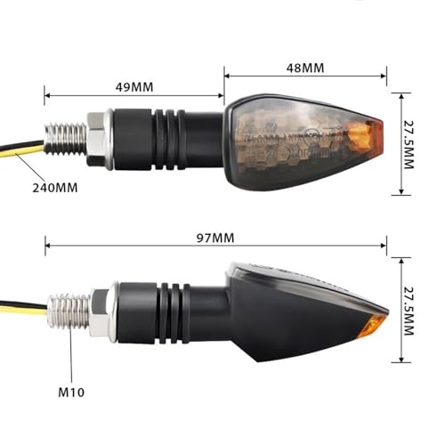 Clignotant moto pour Piaggio Mp3, solution feux arrière ambre défaillants - 6