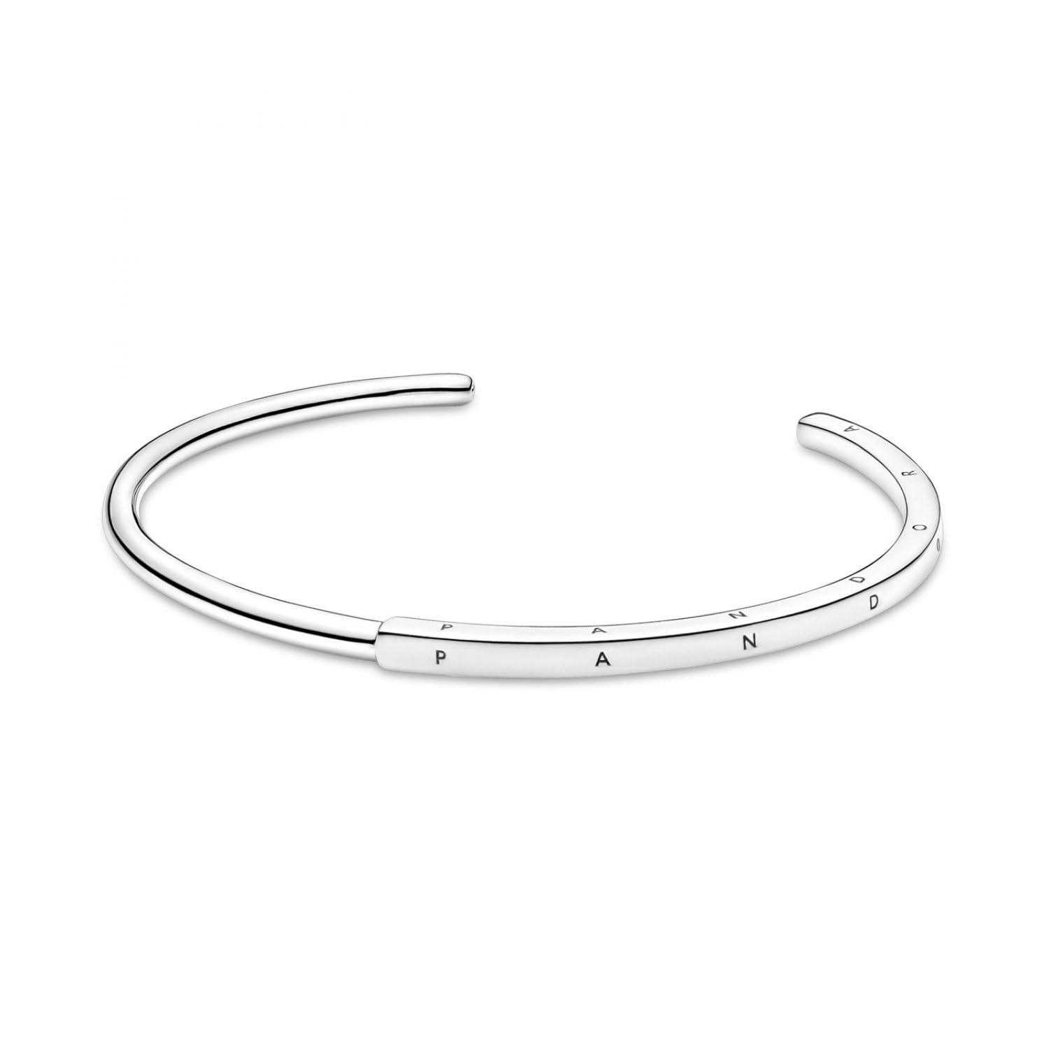 Amazon | Pandora Jewelry シグネチャー I-D オープンバングル 