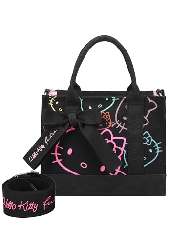 Sac Fritzi aus Preussen Hello Kitty Izzy09 sacoche canvas noir pour femme