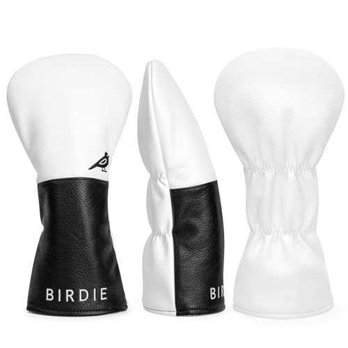 White Black Style Golf Driver, Fairway Woods & Hybrids Headcover Set - Image 6