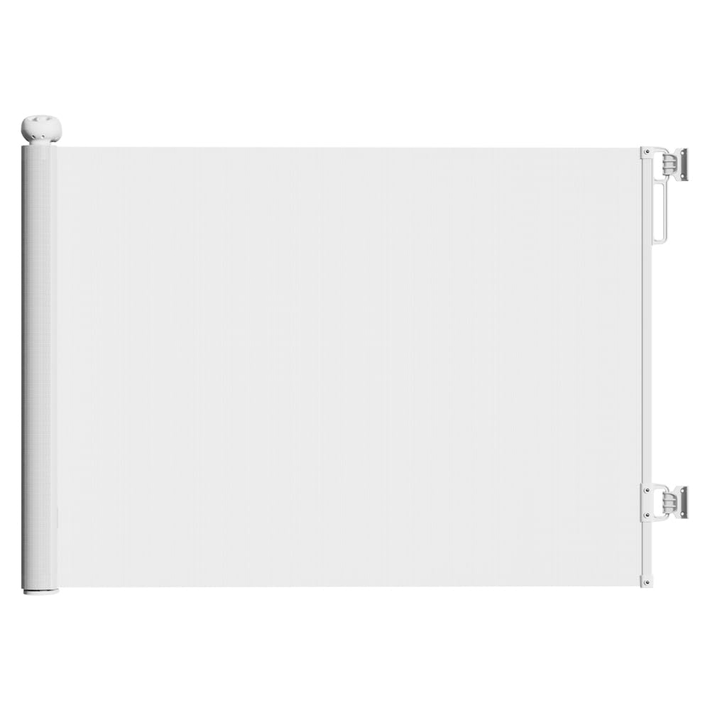 Retractable Baby Gates for Stairs Doorways Hallways, Soft Mesh Safety Retractable Dog Gate for Pet, Indoor Or Outdoor Use, Easy Installation,33.6"