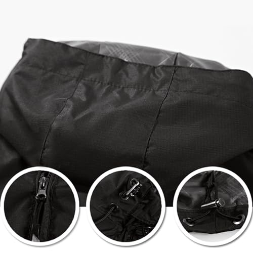 Custom Waterproof Jacket for Men Design Your Lightweight Windbreaker Hooded Raincoat with Logo Text3