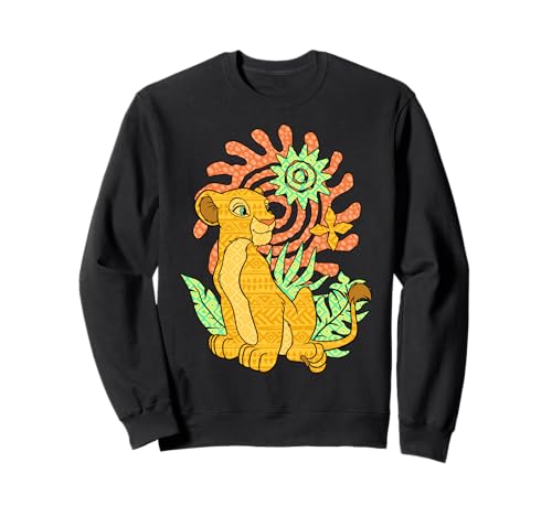 Sweatshirt Disney Nala motif géométrique chaud et respirant au quotidien