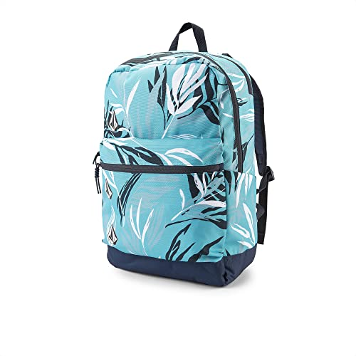 Volcom Mochila escolar masculina leve, Azul elétrico, One Size, Mochila escolar leve