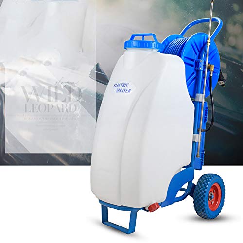 45L Pulverizador A Presión Tipo De Carro Pulverizador De Jardín Eléctrico, Pesticidas,...