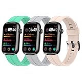 Sport Watch Band Compatible for MorePro HM08 Fitness Tracker Replacement Soft Silicone Wristband Spo