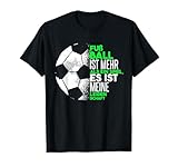 t-shirt mit einem fußball