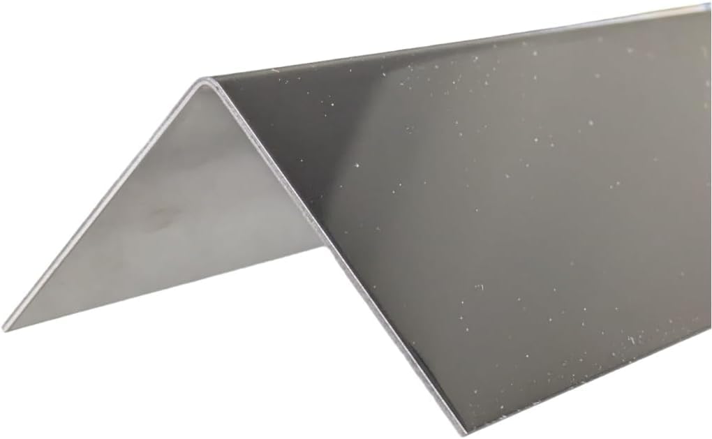 Profilo angolare PROFILITEC Acciaio Inox AISI 304 Lucido 2m 25x25 mm Listello protezione paraspigolo