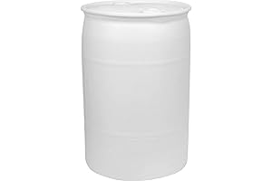 55 Gallon Polyethylene Storage Drum with Watertight Seal