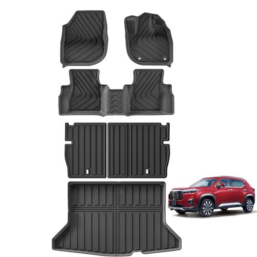 ZUNDUO ホンダ 新型 WR-V DG5型 （2024年3月 ~現行 ）専用 フロアマット ラゲッジマット シートバックマット 背もたれカバー WR-V X Z Z+ 3D 立体構造 内装 TPE素材 防滑 防水 耐汚れ 耐摩擦 ズレ防止 取付簡単 カスタムパーツ インテリア アクセサリー 一台分 セット 車用 カー用品 6Pセット