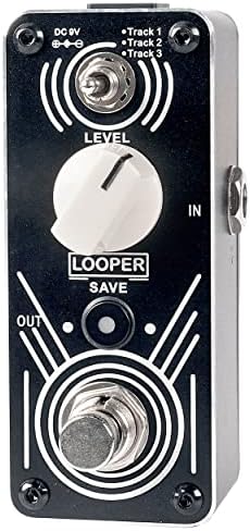 Sondery Boost Pedal for Electric Guitar and Bass, Mini Clean Booster Effect Pedal, True Bypass, More or Less 14dB Change for Frequencies Under 250Hz or Above 1KHz, Art Design Foot Pedal