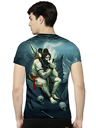 Image of Shiva, Krishna, Hanuman, Kali, Ram and Ravana, Ramayan, Bagavath Githa, Buddha Religious, Spiritual, Hindu Gods T-Shirts