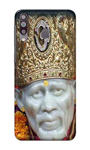 Image of PRINTFIDAA Sai Baba Lord Shiridi Great God Hinduism Hindu Religious Printed Designer Hard Case for Samsung Galaxy M30 / Samsung A40s, SM-M305F / DS Back Cover -(e) RPM1005