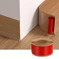 Flexible Baseboard Molding Trim, 4 Inch x 20 Feet Vinyl Wall Base with Wider Self-Adhesive Peel and Stick Cove Base, Rubber Wall Base Moulding Trim, Wooden Brown