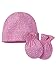 Onesies Brand Unisex Baby 12-Piece Cap and Mitten Set, cats, 0-6 Months