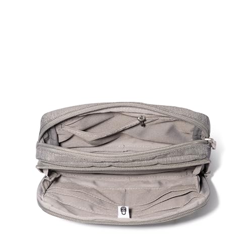 Image of Baggallini Modern Belt Bag 5x8 Travel Fanny Pack Sling Bag Waistpack w /RFID Card Holder Water-resistant Crossbody Bag