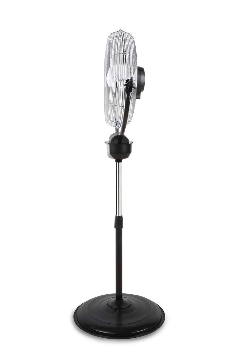 Orbegozo PWS 3050 - Ventilador industrial 2 en 1: pie y pared, función oscilante, mando a distancia, 50 cm de diámetro, 3 velocidades, altura regulable hasta 140 cm, 120 W de potencia