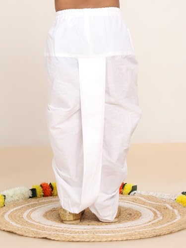 Image of BABA AND BABY Boys Cotton Dhoti Pant Ready-to-Wear Traditional Ethnic Wear for Kids
