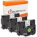 Produktbild Bubprint Kompatibel 3 Schriftbänder als Ersatz für Brother TZE-241 TZE 241 für P-Touch 1000 1750 1800 1850 1950 210E 220 2400 2430pc 2450dx 2460 2470 2480 18mm Schwarz auf Weiß