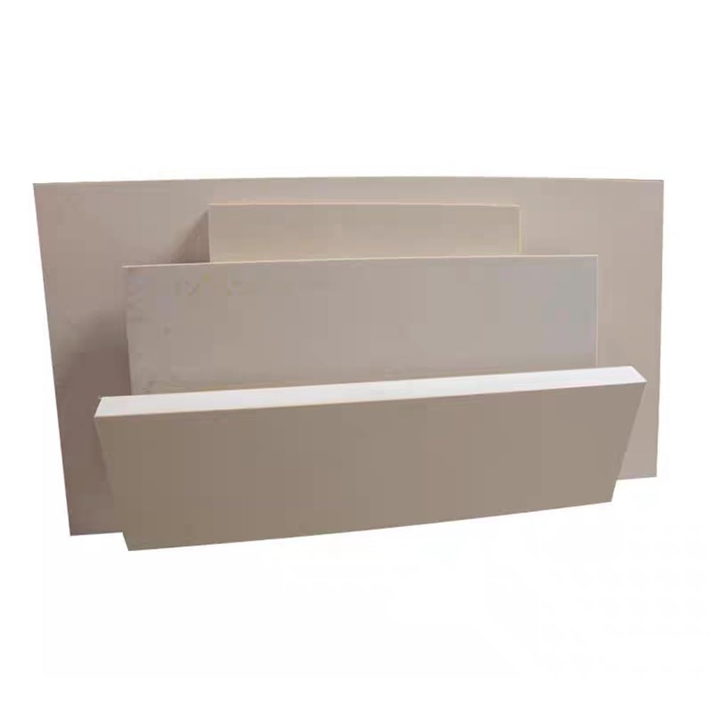 Placa Peek, Hoja Gruesa De Peek 10mm 20mm 30mm Tira De Tablero De Polieteretercetona Resistente A Altas Temperaturas Placa Peek 1 Ud. (Color : White, Size : 30x100x100mm)