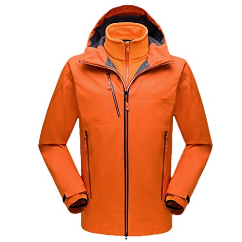 2 in 1 Herren Softshelljacke Wanderjacke Schneejacke wasserdicht Winddicht Kapuzenjacke Jacken männer Outdoorjacke übergangsjacken Kölner Karneval