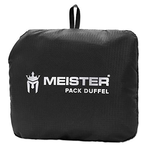 Meister Pack Duffel Bag - Protective Air Travel Case for Backpacks up to 75L - Black