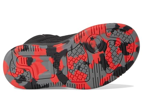 Image of PUMA Kids' Rebound Layup Mid Hook and Loop Sneakers