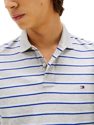Image of Tommy Hilfiger Mens Short Sleeve Casual Polo Shirts in Regular Fit with Liquid Cotton