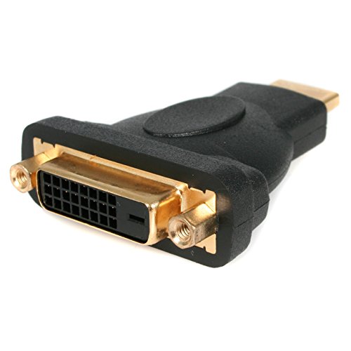 StarTech.com HDMI Male to DVI Female - HDMI to DVI-D Adapter - Bi-Directional - DVI to HDMI (HDMIDVIMF)