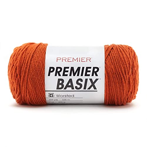 Premier Yarns Basix Yarn Apricot hilo suave que no pica para ropa 3