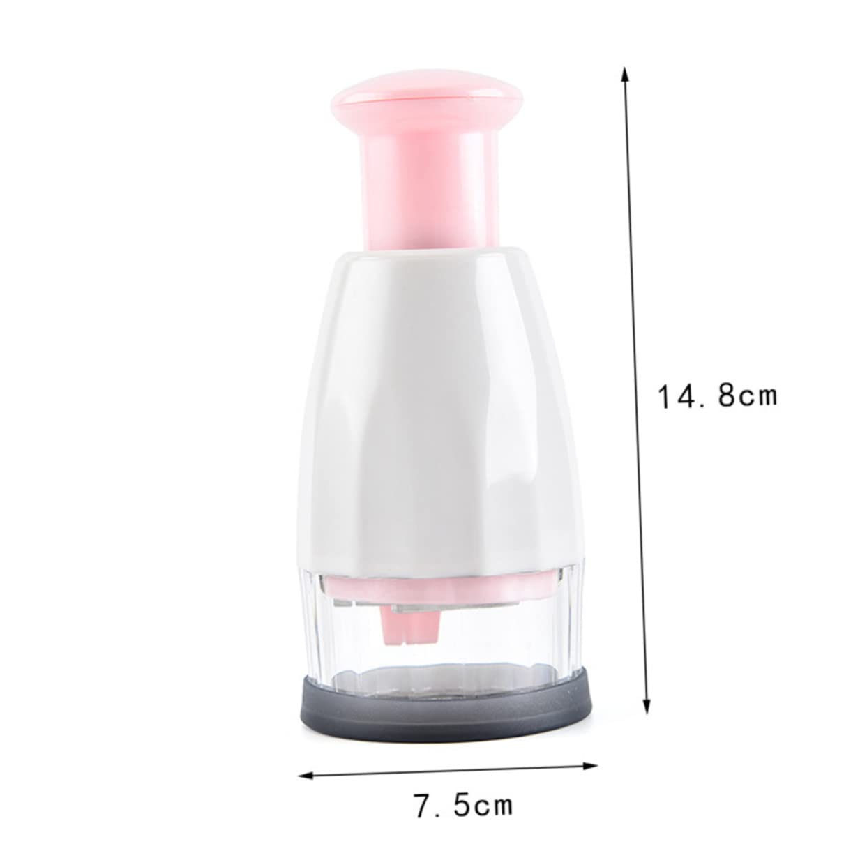 CONGARTENO Multifunction Manual Garlic Mincer Easy to Clean Garlic Press and Vegetable Cutter for Effortless Shredding Convenient Kitchen Gadget Random Color Random Color