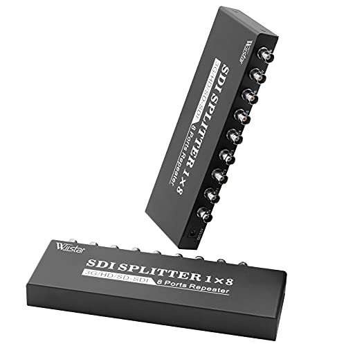 Répartiteur SDI 1 vers 8 Wiistar pour étendre un signal vidéo