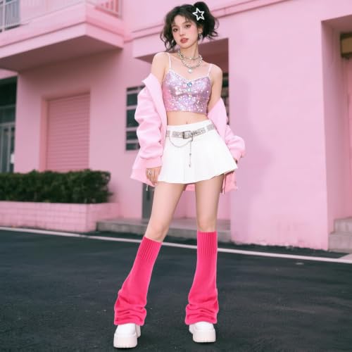Image of Junely Leg Warmers for Women Kawaii Leg Warmer Baggy Legwarmers